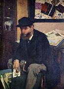 Edgar Degas The Amateur oil painting on canvas